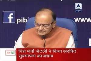 Jan Man: Subramanian Swamy targets Arvind Subramanian: Govt has full confidence in him, says Jaitley