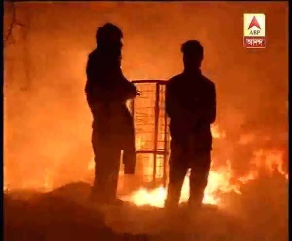  দিল্লি: মুন্ডকায় পিভিসি বাজারে বিধ্বংসী আগুন