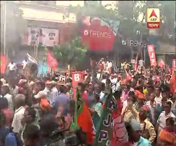  নাদরকাণ্ডে অভিযুক্তদের গ্রেফতারির দাবিতে বিজেপির মিছিল