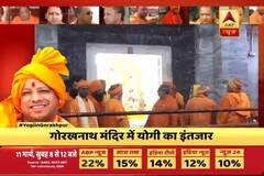 Yogi In Gorakhpur: Priests, people wait for UP CM outside Gorakhnath temple