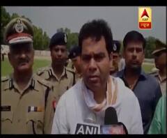 WATCH mathura jewelers killing dgp and minister shrikant sharma meet kind of the victims