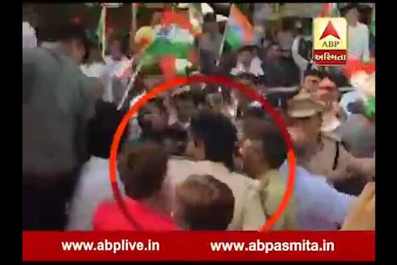 Hardik Patel who threatened Natu ganda was strongly laundry