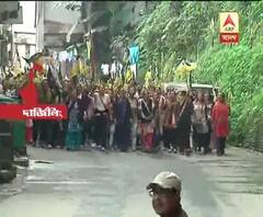 Darjeeling: GJJM again take street, supporters rally in various location, administration on high alert