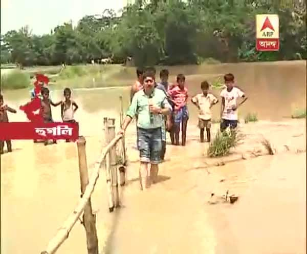  বৃষ্টি কমলেও, এখন প্লাবিত হুগলির বিস্তীর্ণ এলাকা, সেই ছবিই তুল ধরেছেন এবিপি আনন্দ-র প্রতিনিধি