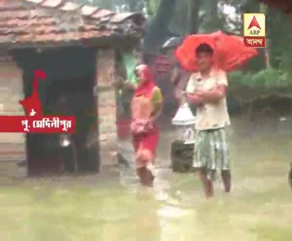  পূর্ব মেদিনীপুরের বিস্তীর্ণ এলাকায় প্লাবিত জল,সেই ছবিই তুলে ধরেছেন এবিপি আনন্দ প্রতিনিধি