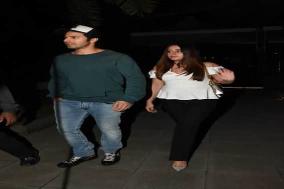 In Graphics: SEE PICS: Varun Dhawan goes on a DINNER DATE with girlfriend Natasha Dalal!
