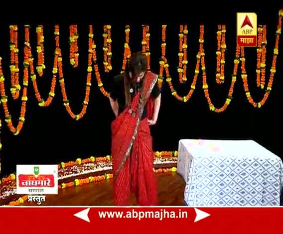 Ghe Bharari : Navratra Special : Style : Navuwari saree style by Amisha Shah :21:09:2017