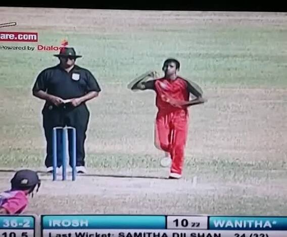 mystery spinner kevin koththigoda made his debut against afghanistan video viral