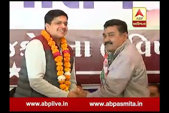 Khodaldham Chairman Naresh Patel\'s Son Shivraj Support Congress In Rajkot 