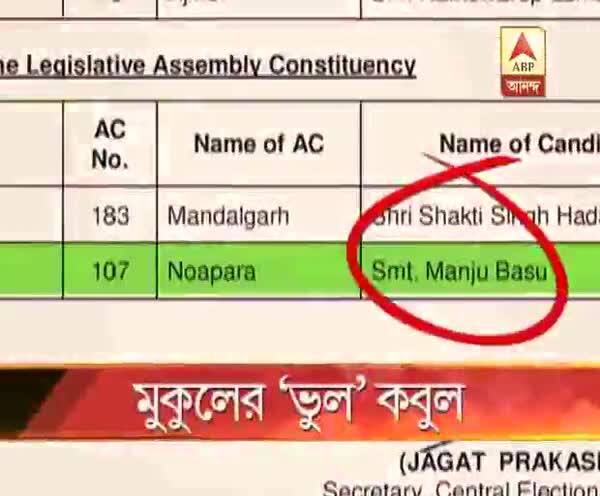  নোয়াপাড়ার প্রার্থী বাছাই নিয়ে 'ভুল' কবুল মুকুল, কটাক্ষ অভিষেকের