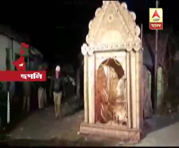  উত্তরপাড়ায় সরস্বতী ঠাকুর বিসর্জন ঘিরে ধুন্ধুমার, আটক চার