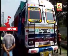 Ranaghat Bike-Lorry accident, couple died, 4 years old son condition critical 