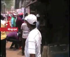 TMC allagedly attacked rally of Sujan Chakraborty and Adhir Chowdury at Bankura and Murshidabad