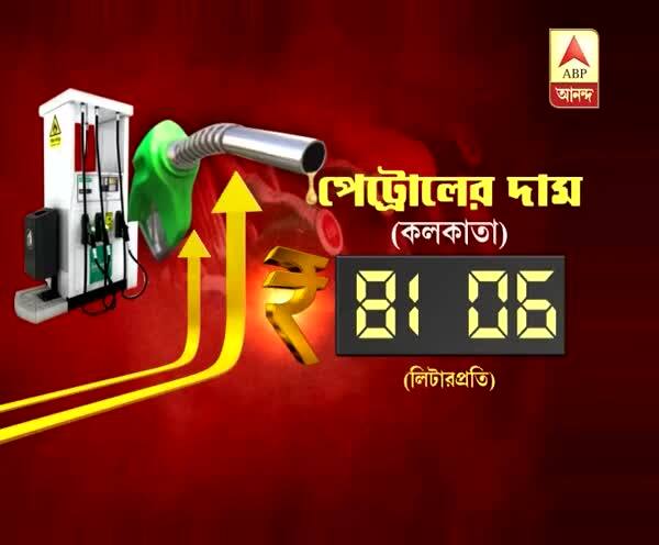  পেট্রোপন্যের মূল্যবৃদ্ধি ও দাম কমানোর দাবিতে ধরনায় বসল তৃণমূল