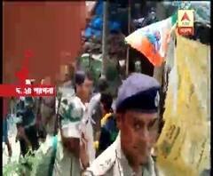 Panchayat Re poll:Police removing outsiders from South 24 Pargana Mandirbazar area