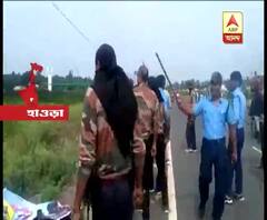 Goons throw bomb at Police, security force backfired from the area