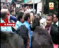 Shoe, water thrown at SDO, incident happened at Raigunge