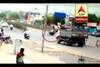 Surat : Truck And Bike Accident At Sarthan, Three Died, Watch CCTV