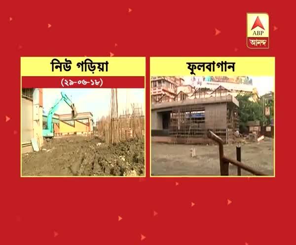  তোলাবাজি, বহিরাগতদের তাণ্ডবের অভিযোগে, ফুলবাগানে বন্ধ মেট্রোর কাজ