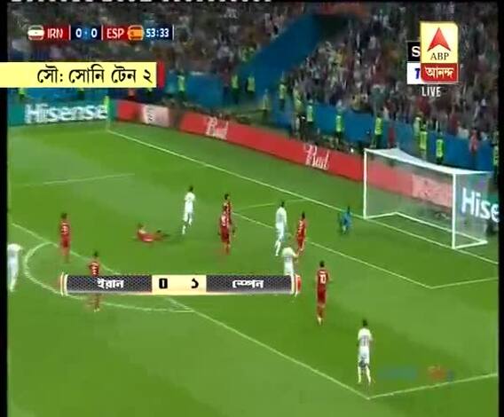 Spain defeats Iran in World cup Football