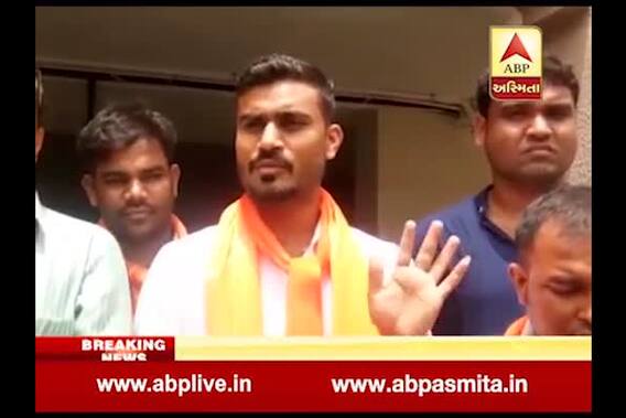 If you want to pass then tell me says BJP youth leader vivek patel