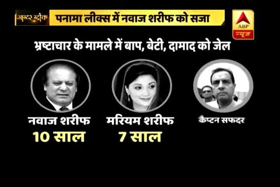 Master Stroke: Former PM Nawaz sentenced 10 yrs RI for corruption in the Panama Papers scandal