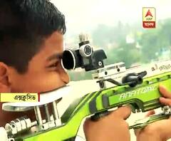 ১০ বছর বয়সেই সিনিয়র রাজ্য চ্যাম্পিয়ন, স্বপ্ন দেখাচ্ছে আসানসোলের শ্যুটার অভিনব শ