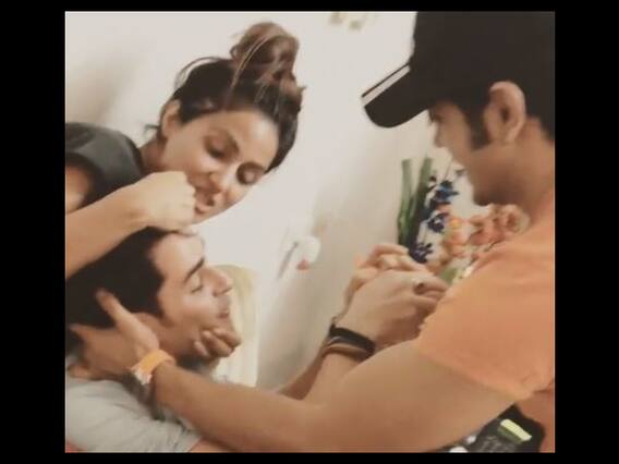 This Video Is A Proof That Hina Khan, Priyank Sharma & Luv Tyagi Are Best Friends 