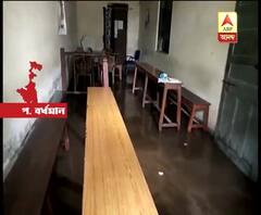 Due to heavy rain, water logging in Durgapur