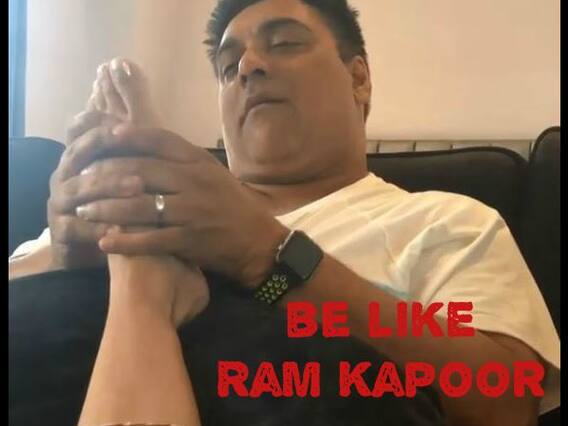 Gautami Shares Video Of Ram Kapoor Pampering And Massaging Her On Holiday