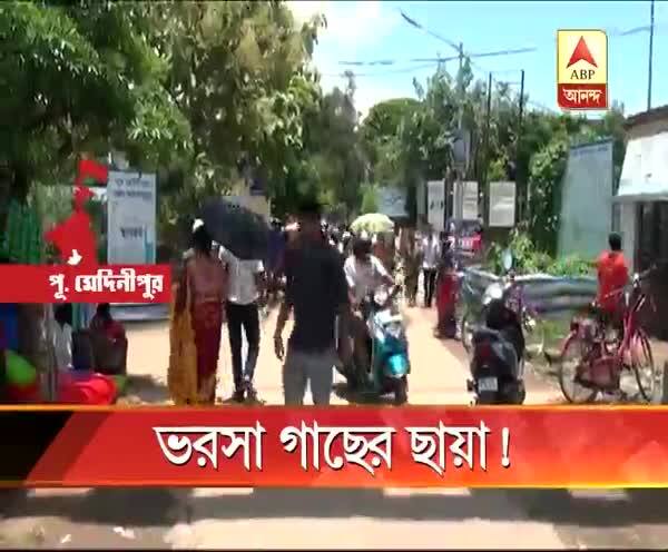  হাসপাতালে বন্ধ রাত্রিনিবাস, ভরসা গাছে ছায়া!