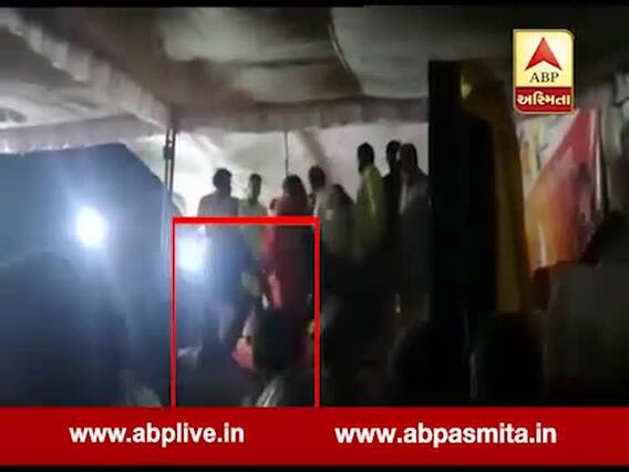 MP CM Shivraj Singh Chauhan slips from stage in Chhatarpur