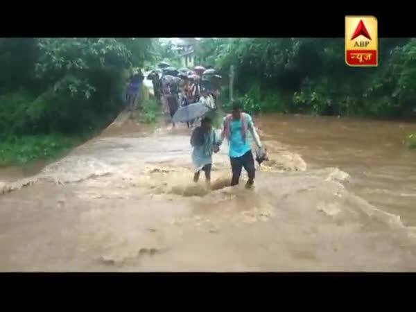 Flood like situation in Odisha's Raigarh, watch shocking visuals