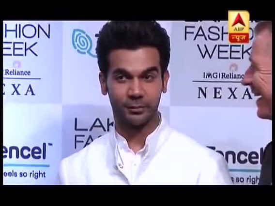 Lakme Fashion Week 2018: If it is about fashion I really look upto Ryan Gosling, says RajKumar Rao