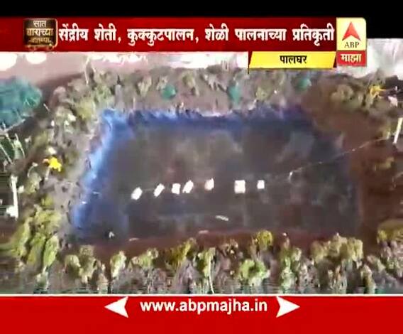 712 | पालघर | गणेशोत्सवाच्या देखाव्यात एकात्मिक शेतीचे धडे