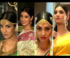 উত্সবে নিজেকে রঙিন করে তুলে ধরতে চান অভিনেত্রী রুক্মিনী মৈত্র, বাঙালির উৎসবের দিনে সাজলেন দক্ষিণ ভারতীয় সাজে