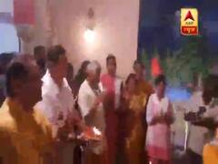 आरके स्टूडियोज़ में रणधीर कपूर और राजीव कपूर ने किया गणपति का स्वागत