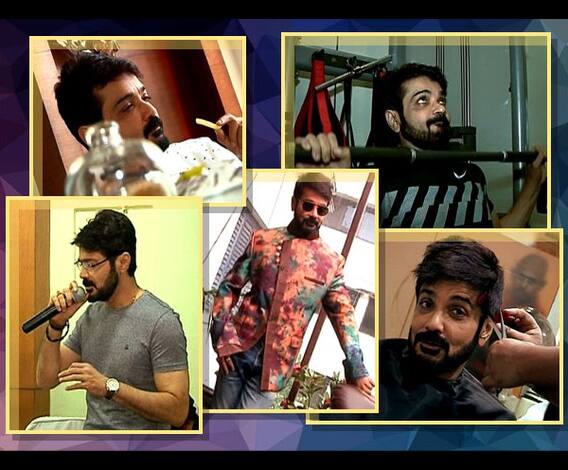 পুজোর আগে শর্বরী দত্তের পোশাকে প্রসেনজিতের ফ্যাশন টিপস, হেয়ার স্টাইলিং থেকে জিমে শরীর চর্চা, গানের অনুশীলন থেকে পেট পুজো, সারাদিনের সফরে প্রসেনজিৎ এক্সক্সুলিভ, পুজোর সাত সতেরো