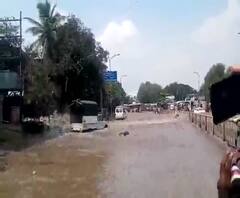 पुणे: कालव्याच्या भिंतीला भगदाड, भर उन्हात पुण्यात पूर