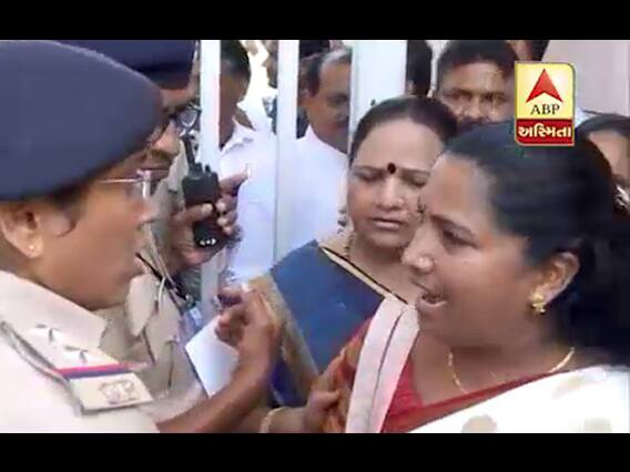 ગેનીબેનને વિધાનસભામાં પ્રવેશતાં મહિલા PSIએ રોક્યા, કહ્યું, 'આઇડી પ્રુફ બતાવો'