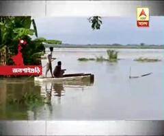 টানা বৃষ্টির জের, বিপদসীমার উপর দিয়ে বইছে তিস্তা, জলমগ্ন জলপাইগুড়ির তিনটি গ্রাম, জলবন্দি কয়েকশো মানুষ