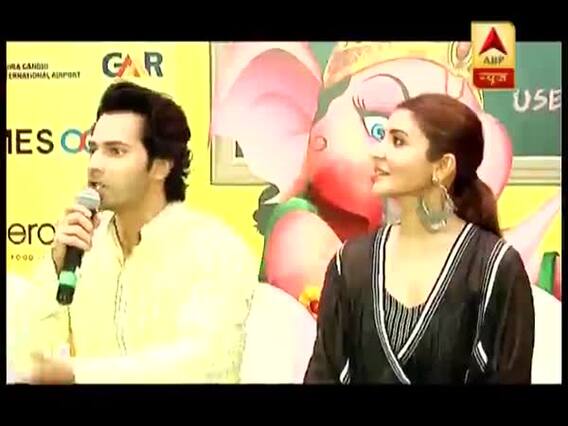 अनुष्का-वरुण धवन ने इको-फ्रेंडली गणपति की स्थापना पर दिया जोर