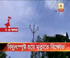 দক্ষিণ ২৪ পরগনায় নারকেল গাছে উঠে বিদ্যুৎস্পৃষ্ট হয়ে মৃত এক ব্যক্তি, বিদ্যুৎ দফতরের বিরুদ্ধে গাফিলতির অভিযোগে বিক্ষোভ