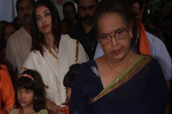 Ganesh Chaturthi 2018: Aishwarya Rai with daughter Aaradhya & mother snapped for Ganpati darshan!
