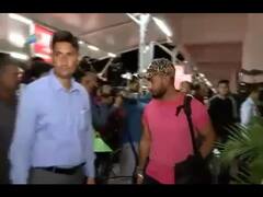 ટીમ ઈન્ડિયા ક્યા ક્યા ખેલાડીઓ રાજકોટ એરપોર્ટ પર જોવા મળ્યાં? જુઓ વીડિયો