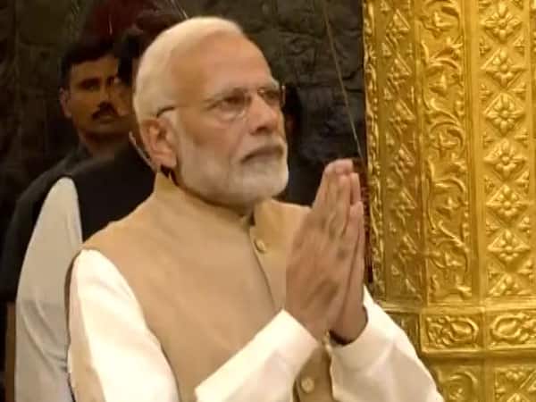 PM Narendra Modi offers prayer at Shirdi’s Sai Baba Temple