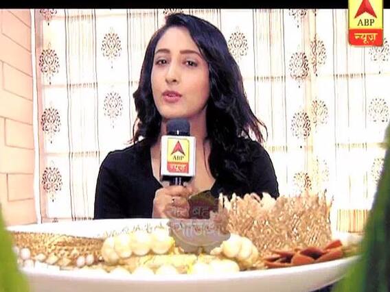 TV actress Shivya Pathania shows how to decorate Karva Chauth's thali