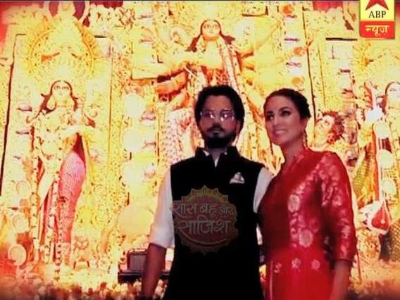 Hina Khan and beau Rocky Jaiswal reach Kolkata to celebrate Navaratri 