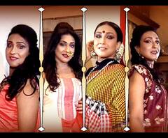 পুজোর আনন্দে ঋতুপর্ণা, ফ্যাশন থেকে ফিটনেস – সেরা টিপস।