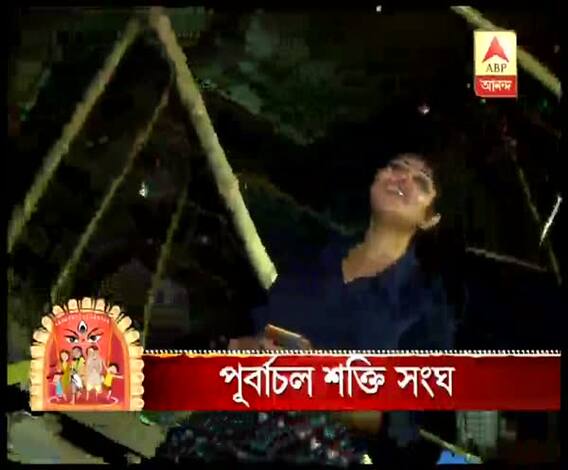 আপনার পাড়ার পুজো: লগ্নজিতা ঘুরে দেখলেন পূর্বাচল শক্তি সংঘের মণ্ডপ